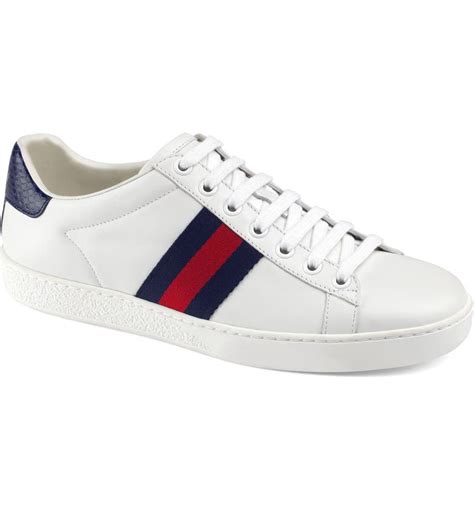 gucci ace sneakers navy|Gucci ace sneakers Nordstrom.